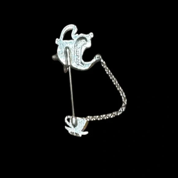 Vintage Avon Teapot and Teacup Brooch - Picture 3 of 4